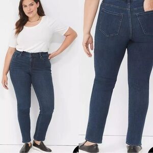 Lane Bryant Mid Plus Size Rise Signature Fit Jeans 18